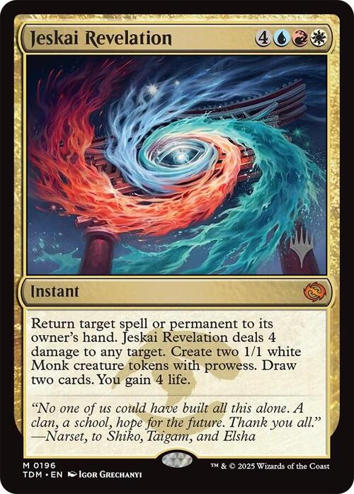 Jeskai Revelation Card Front