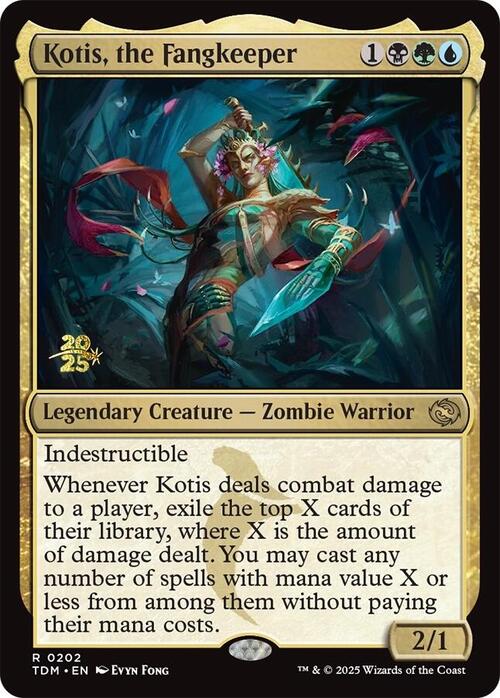 Kotis, the Fangkeeper Card Front