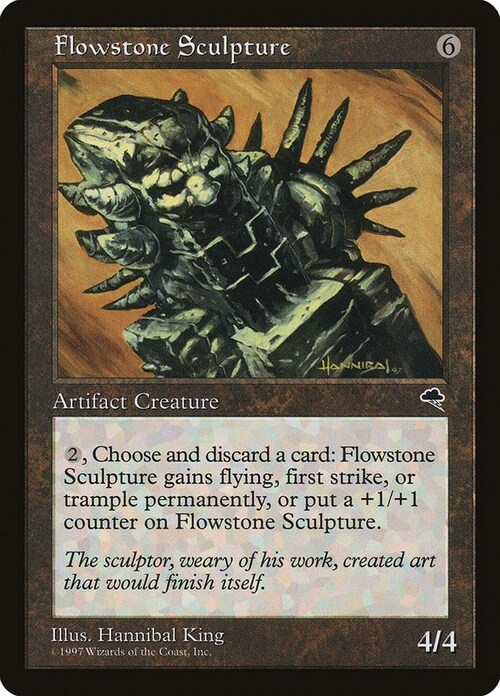 Flowstone Sculpture Card Front