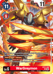 WarGreymon BT21-026