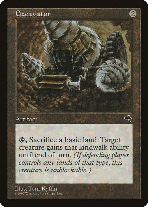 Scavatrice Card Front