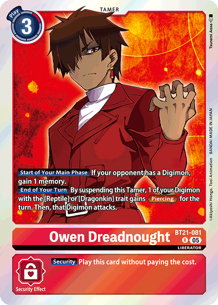 Owen Dreadnought Card Front