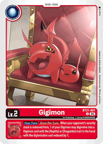 Gigimon Card Front