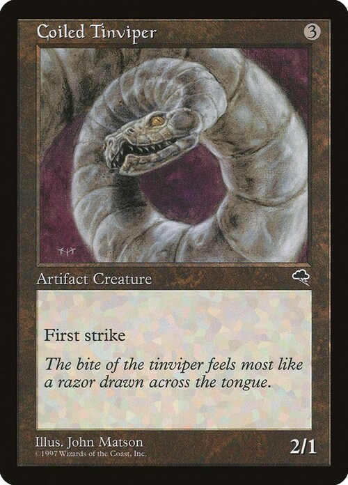 Coiled Tinviper Card Front