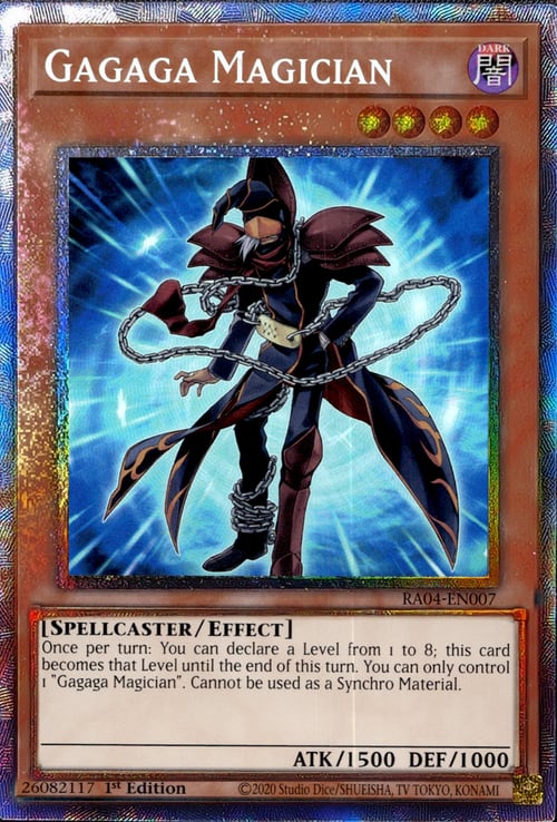 Gagaga Magician Card Front