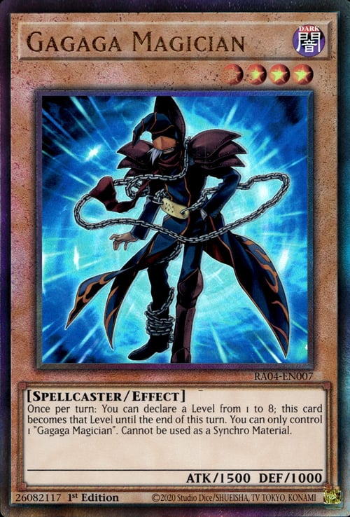 Gagaga Magician Card Front