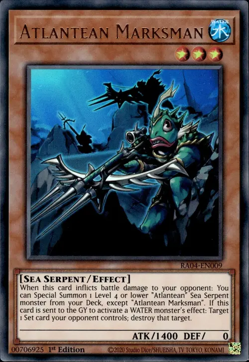 Atlantean Marksman Card Front