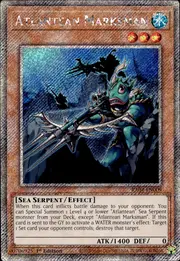 Atlantean Marksman · Platinum Secret Rare 009psec