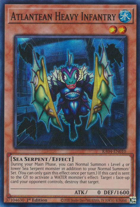 Atlantean Heavy Infantry Card Front