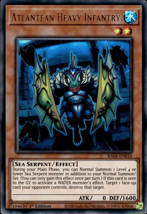 Atlantean Heavy Infantry Card Front