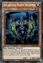 Atlantean Heavy Infantry · Secret Rare 010sec