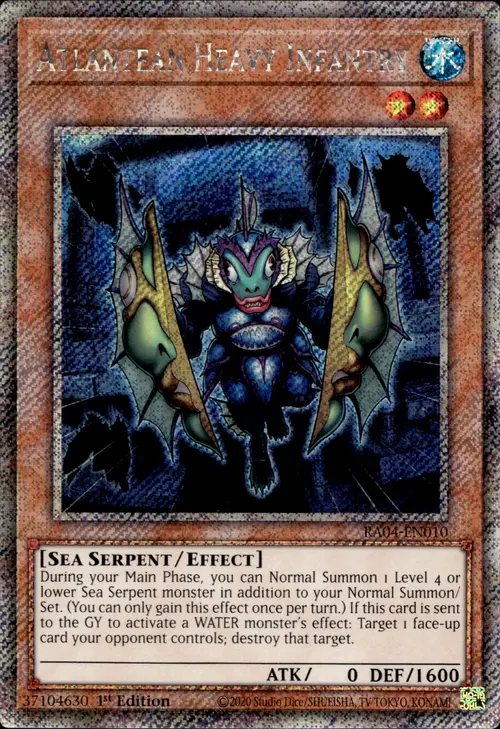 Atlantean Heavy Infantry Card Front