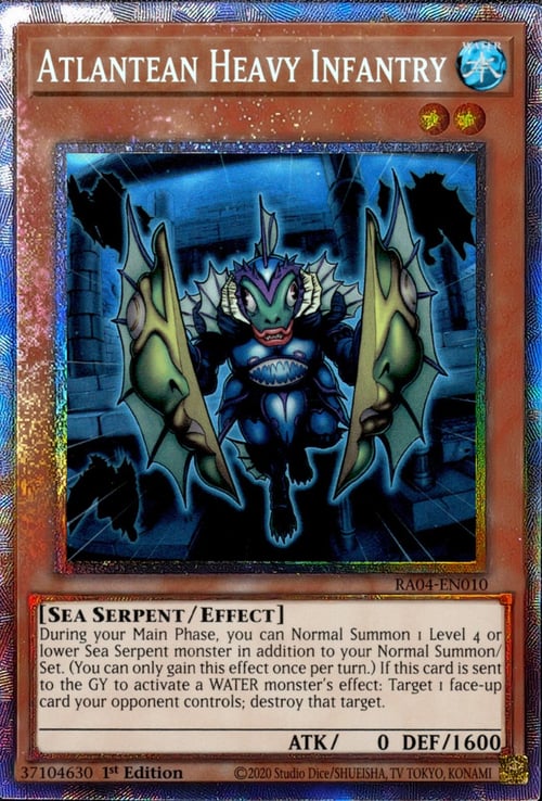 Atlantean Heavy Infantry Card Front