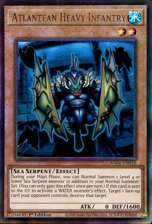 Atlantean Heavy Infantry Card Front