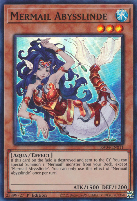 Mermail Abysslinde Card Front