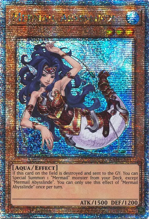 Mermail Abysslinde Card Front