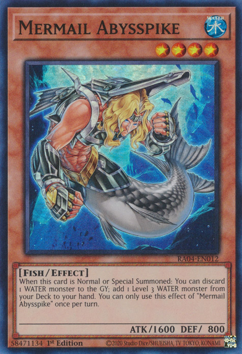 Mermail Abysspike Card Front