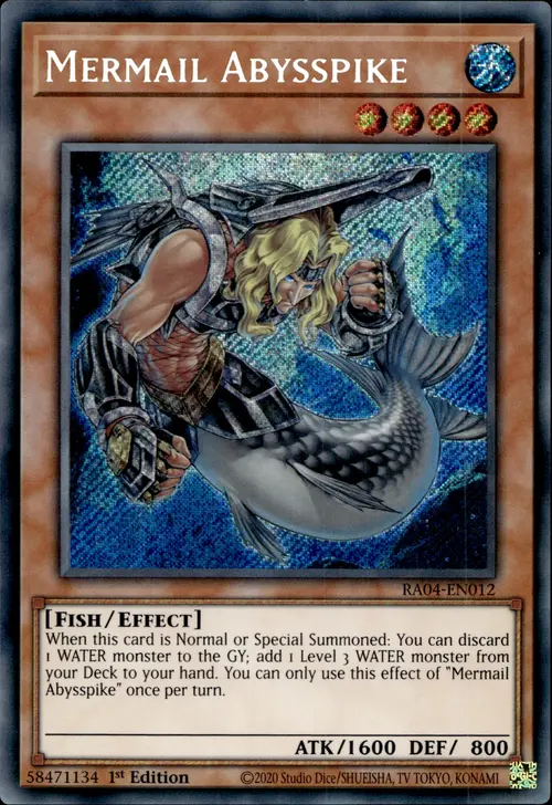 Mermail Abysspike Card Front