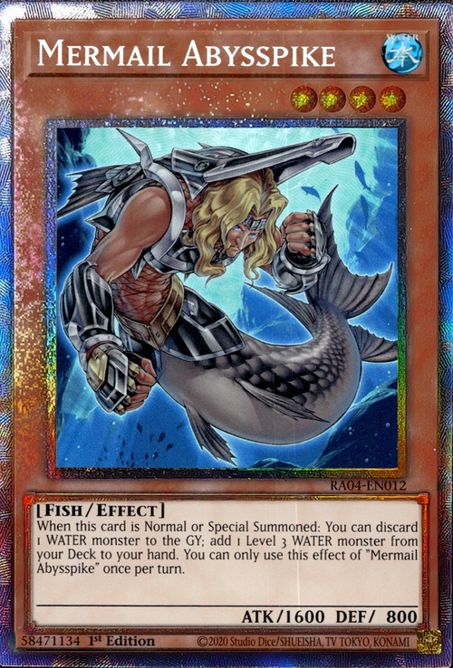 Mermail Abysspike Card Front