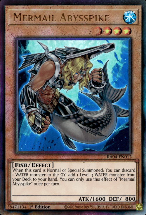 Mermail Abysspike Card Front