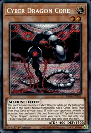 Cyber Dragon Core · Secret Rare 013sec