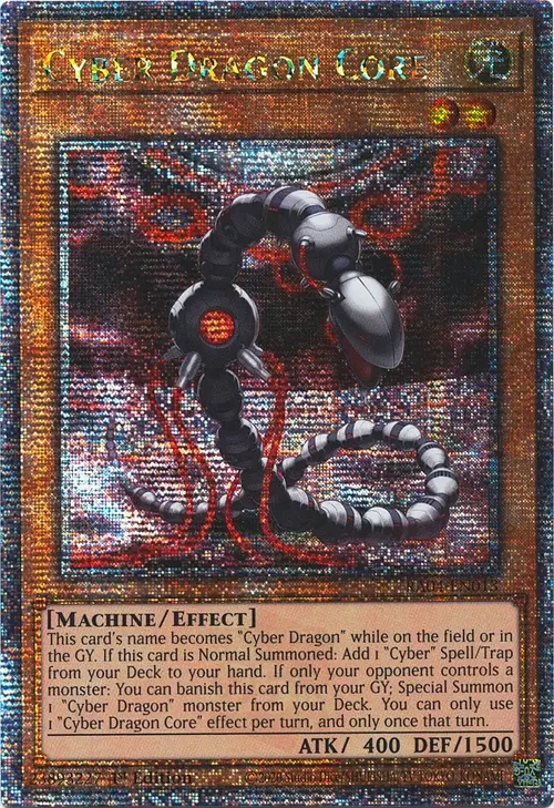 Cyber Dragon Core Card Front