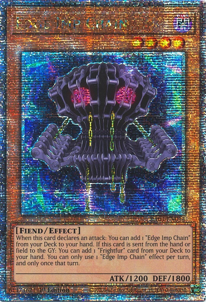 スタンピードページ Edge Imp Chain Quarter Century Stampede | Yu-Gi-Oh! | CardTrader