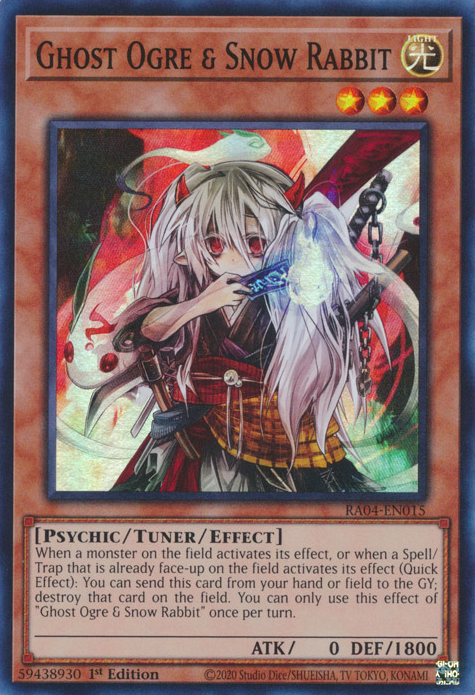 Ghost Ogre & Snow Rabbit Card Front