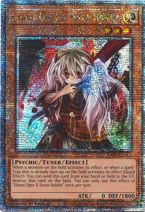 Ghost Ogre & Snow Rabbit Card Front