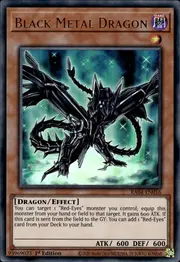 Black Metal Dragon · Ultra Rare 016u
