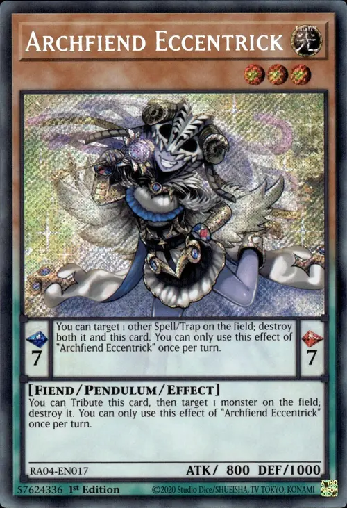 Arcidemone Eccentrucco Card Front