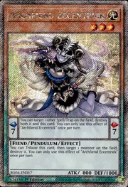 Archfiend Eccentrick · Platinum Secret Rare 017psec