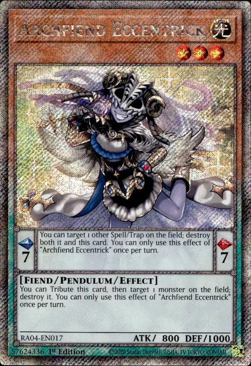 Arcidemone Eccentrucco Card Front