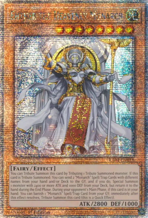 Ehther the Heavenly Monarch Card Front