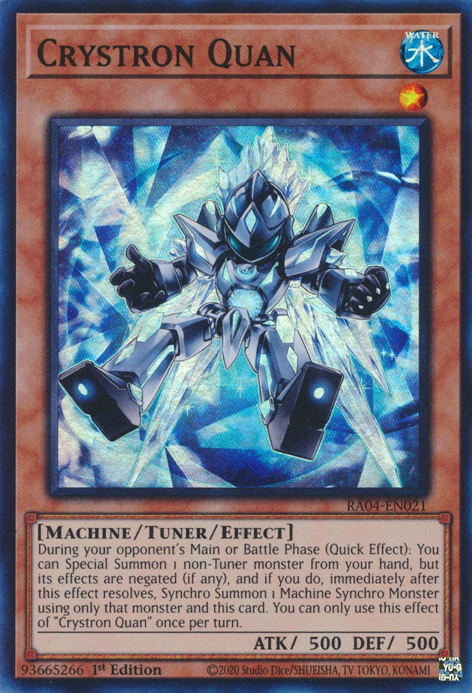 Crystron Quan Card Front