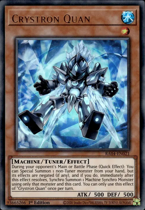 Crystron Quan Card Front