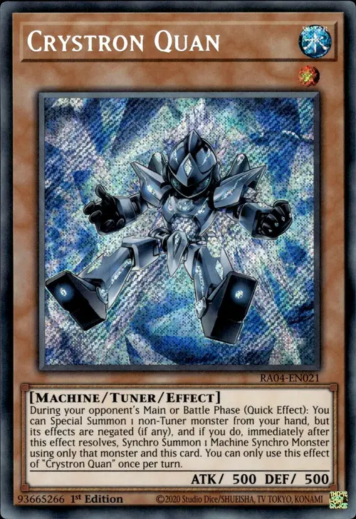 Crystron Quan Card Front