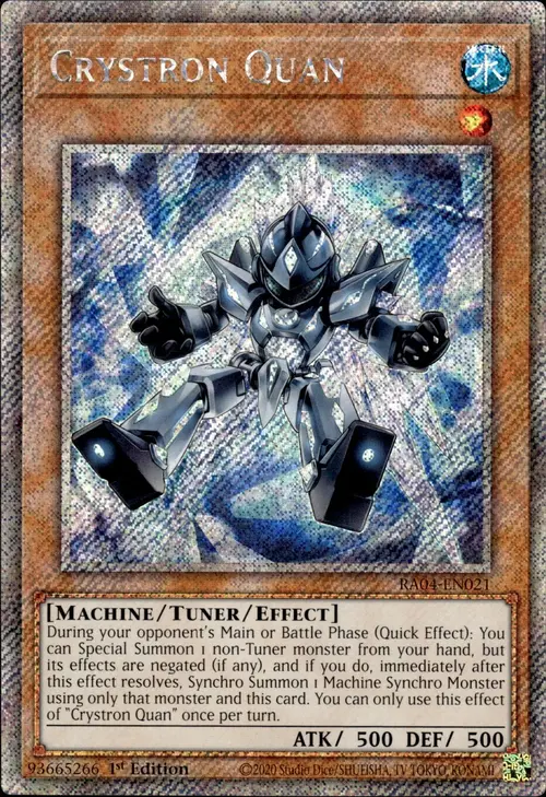 Crystron Quan Card Front