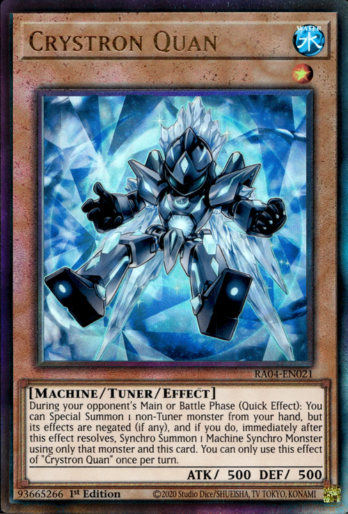 Crystron Quan Card Front