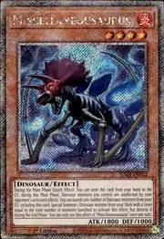 Miscellaneousaurus · Platinum Secret Rare 022psec