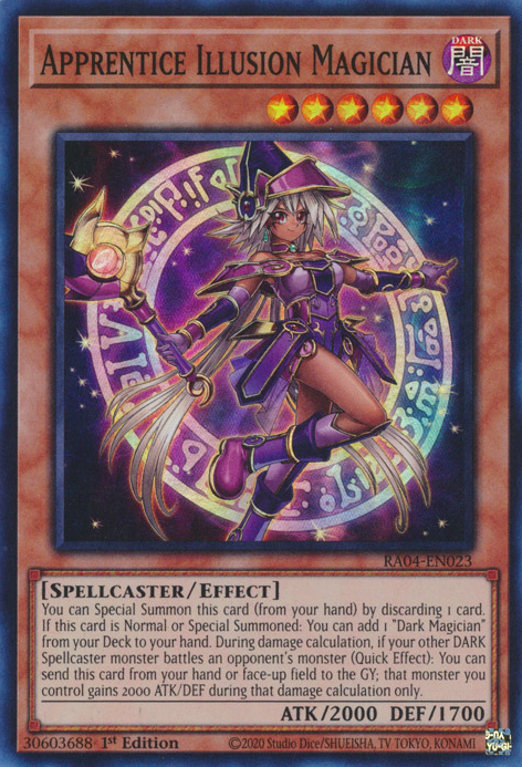 Maga Illusione Apprendista Card Front