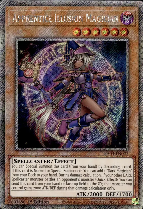 Maga Illusione Apprendista Card Front
