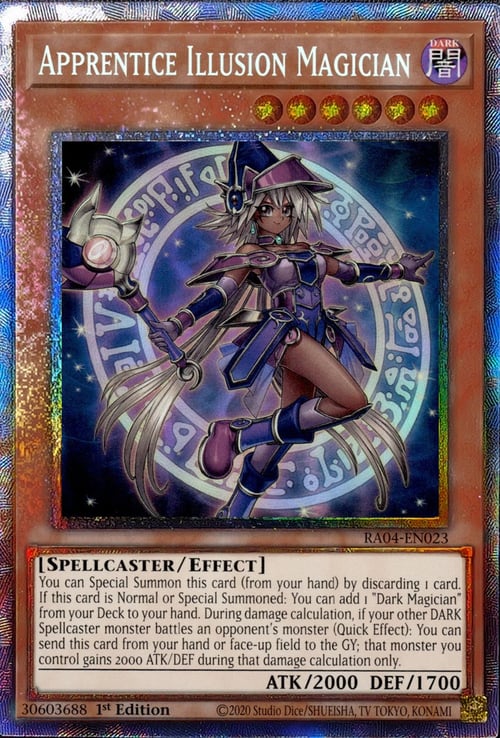 Maga Illusione Apprendista Card Front