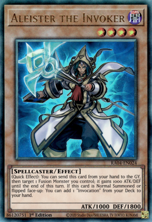 Aleister l'Invocatore Card Front