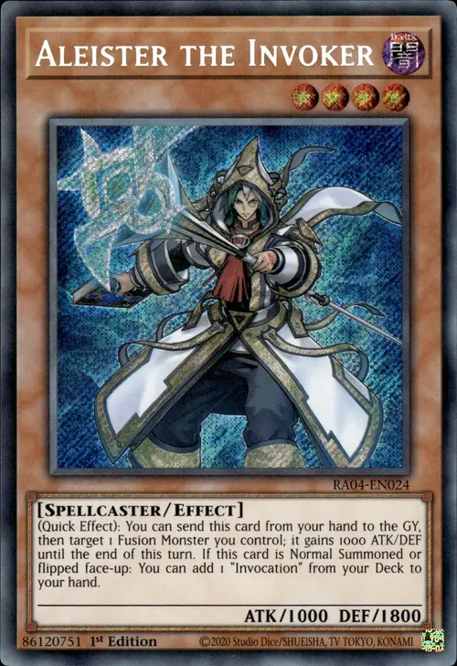 Aleister l'Invocatore Card Front