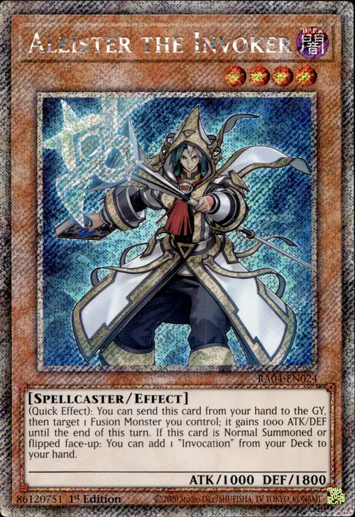 Aleister l'Invocatore Card Front