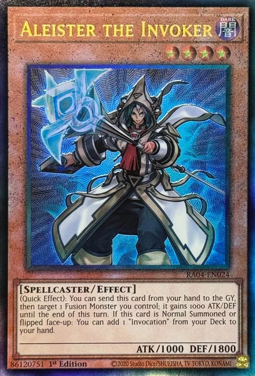 Aleister l'Invocatore Card Front