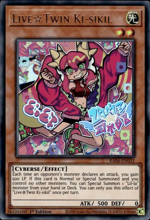 LiveTwin Ki-sikil Card Front