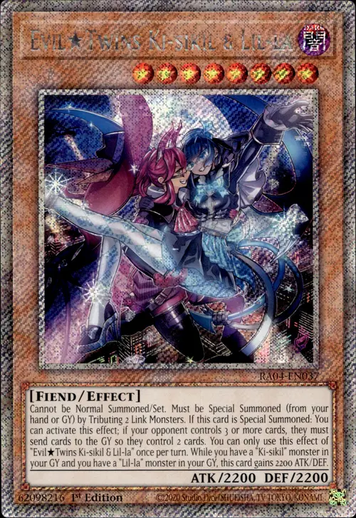 EvilTwins Ki-sikil & Lil-la Card Front
