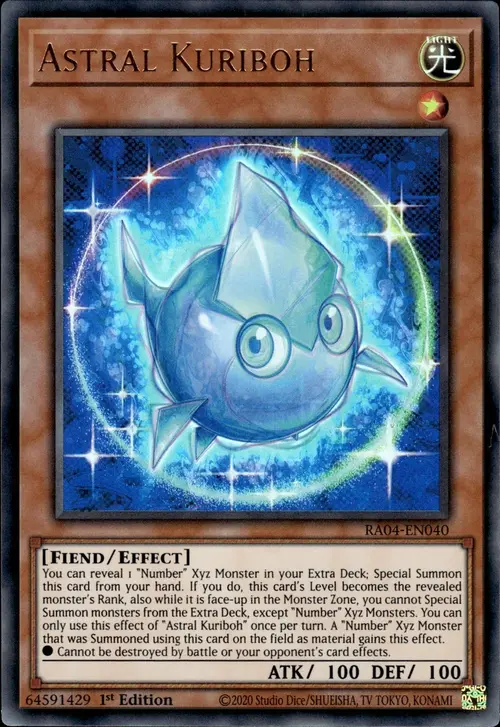 Astral Kuriboh Card Front